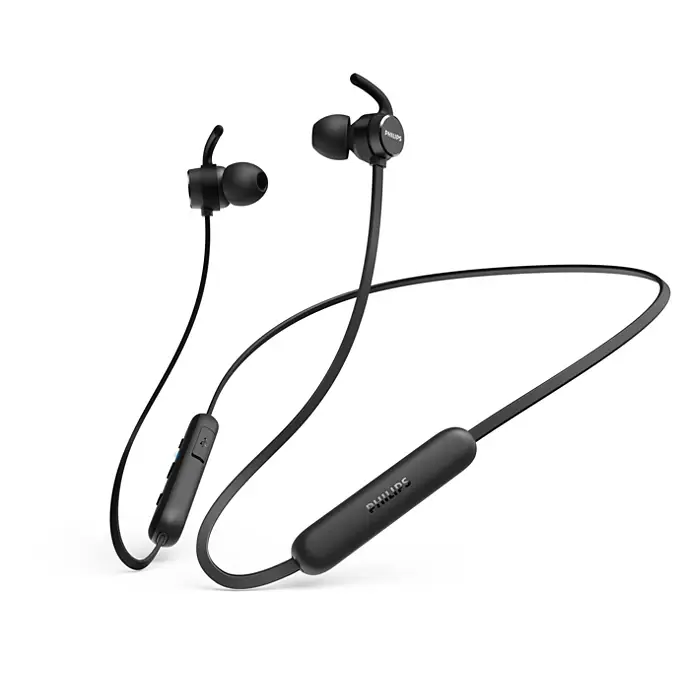 Philips Auricolari in ear wireless con microfono black TAE1205BK