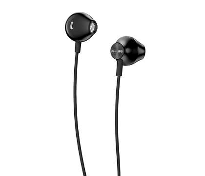 Philips Cuffie In Ear jack 3.5 mm black TAUE100BK