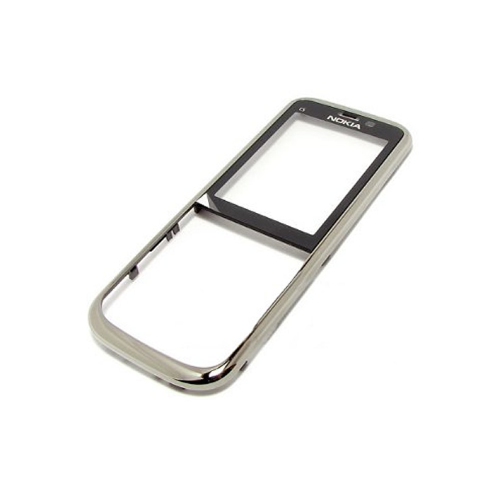Cover frontale per Nokia C5 argento