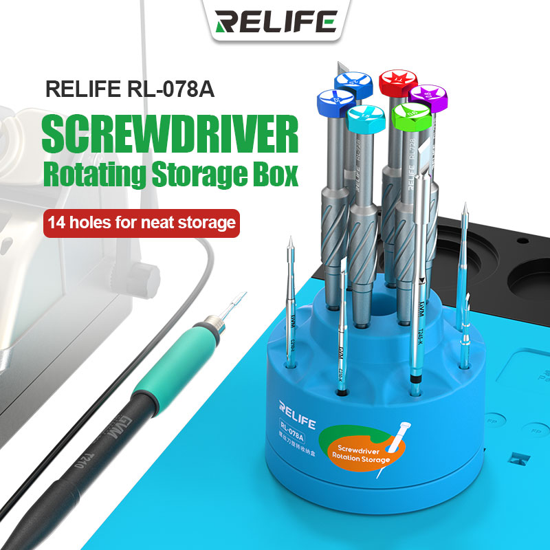 Relife Screwdriver rotation storage RL-078A