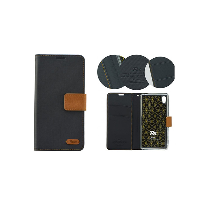 Roar Custodia Asus ZenFone Go Flip Wallet Simply Diary Blu