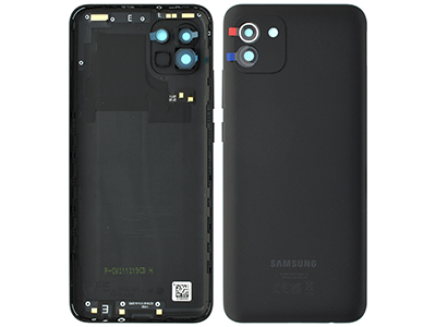 Samsung Back Cover A03 SM-A035 black GH81-21661A