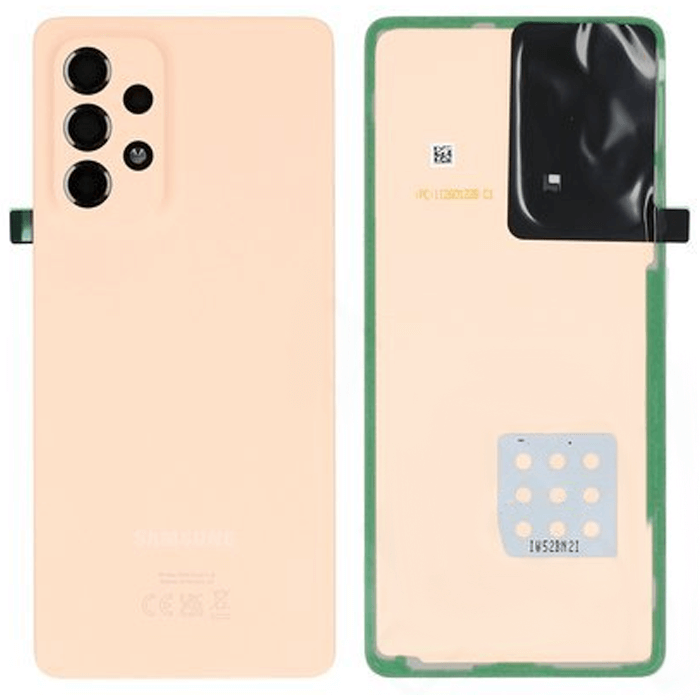 Samsung Back Cover A53 5G SM-A536B peach GH82-28017D