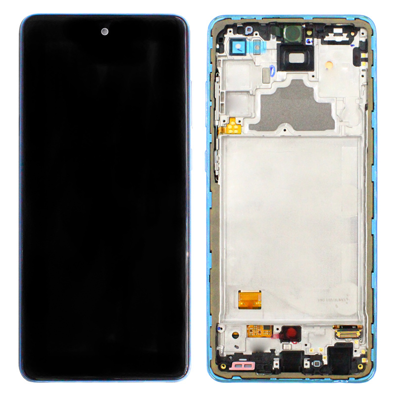 Samsung Display LCD A72 SM-A725F A72 5G SM-A726B GH82-25624B GH82-25463B GH82-25460B GH82-25849B Blue