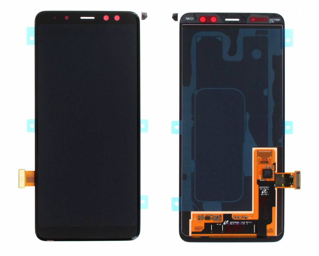 Samsung Display LCD A8 2018 SM-A530F GH97-21406A GH97-21529A Black 