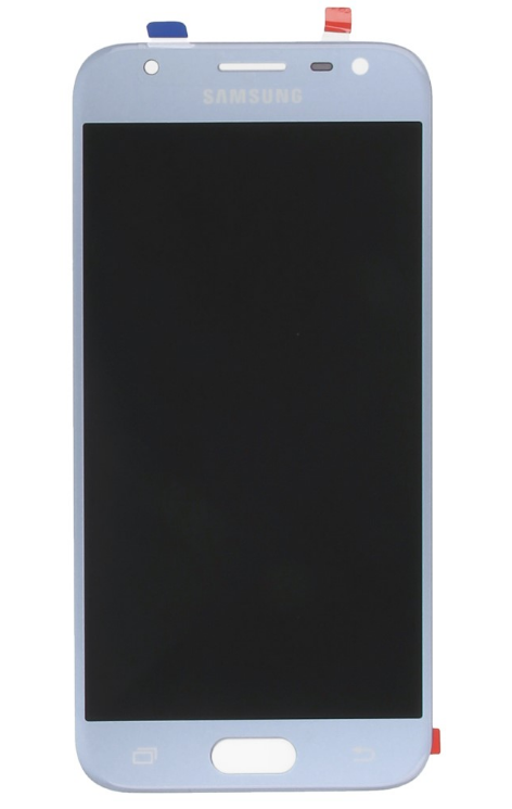 Samsung Display LCD J3 2017 SM-J330F GH96-10992A Blue Silver 