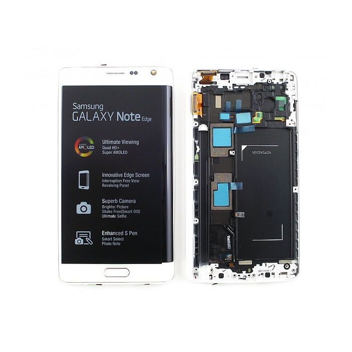 Samsung Display LCD Note Edge SM-N915FY GH97-16636B White 