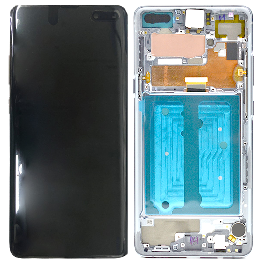 Samsung Display LCD S10 5G SM-G977F GH82-20442A Crown Silver 