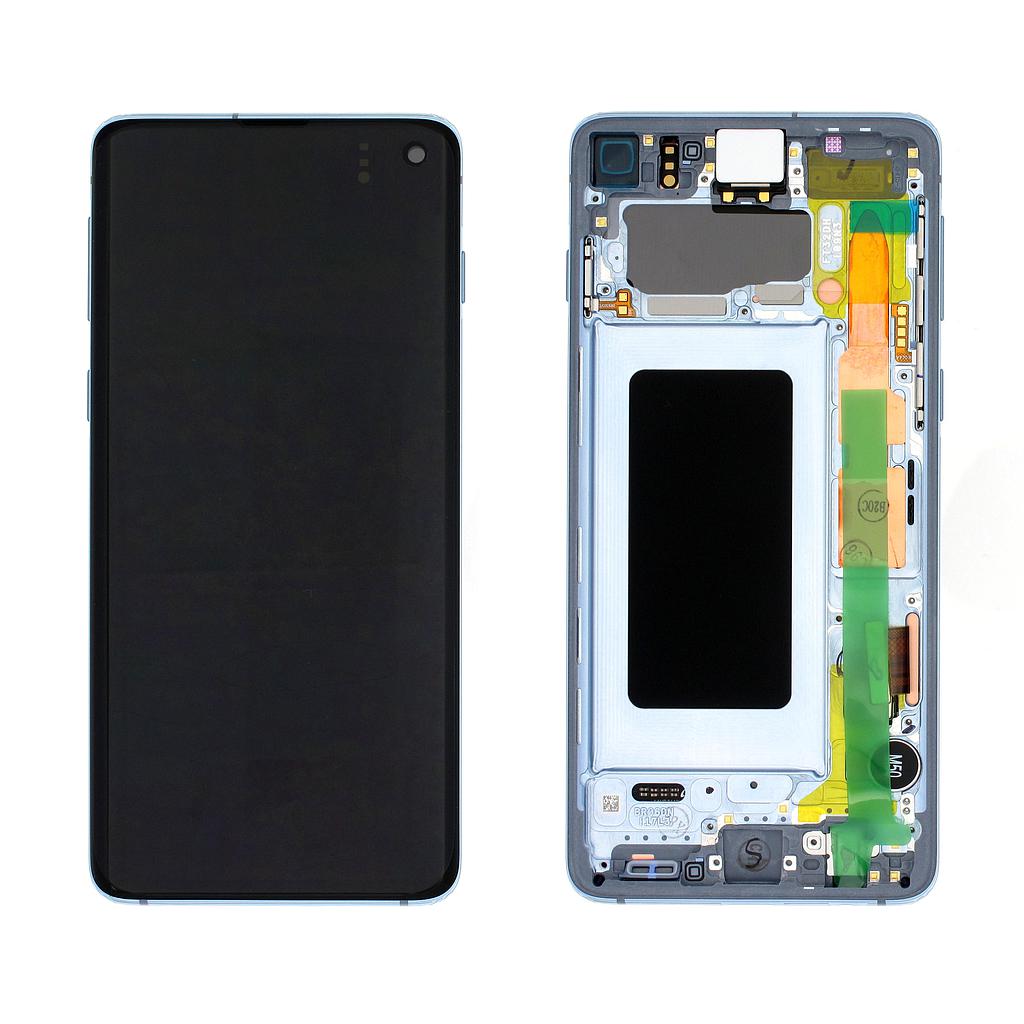 Samsung Display LCD S10 SM-G973F GH82-18850C GH82-18835C Blue 