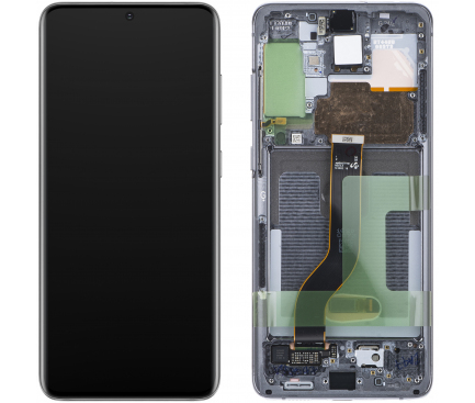 Samsung Display LCD S20+ SM-G985F S20+ 5G SM-G986F GH82-22145B GH82-22134B White With Camera 