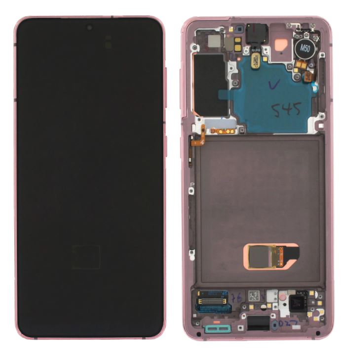 Samsung Display LCD S21 5G SM-G991B GH82-27255D GH82-27256D Pink No Camera