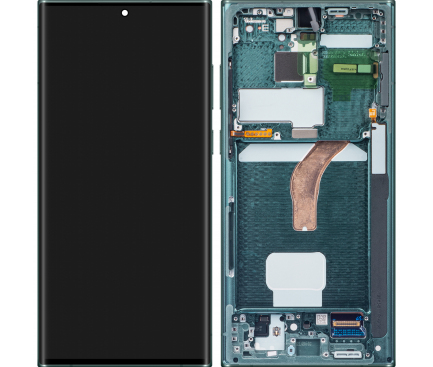 Samsung Display LCD S22 Ultra 5G SM-S908 Green GH82-27488D GH82-27489D