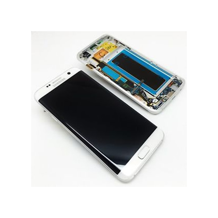 Samsung Display LCD S7 Edge SM-G935F GH97-18533D GH97-18767D White 