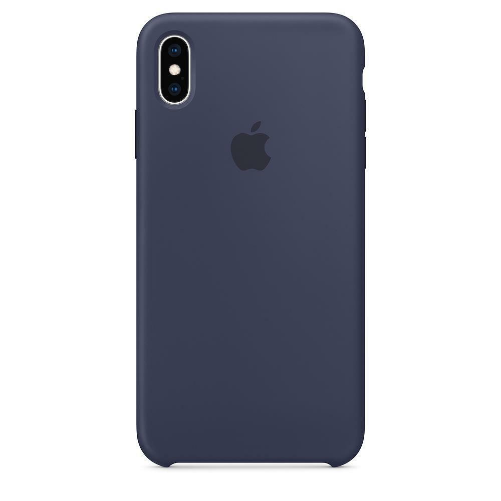 Apple Case iPhone Xs Max Silicone Midnight Blue MRWG2ZM-A