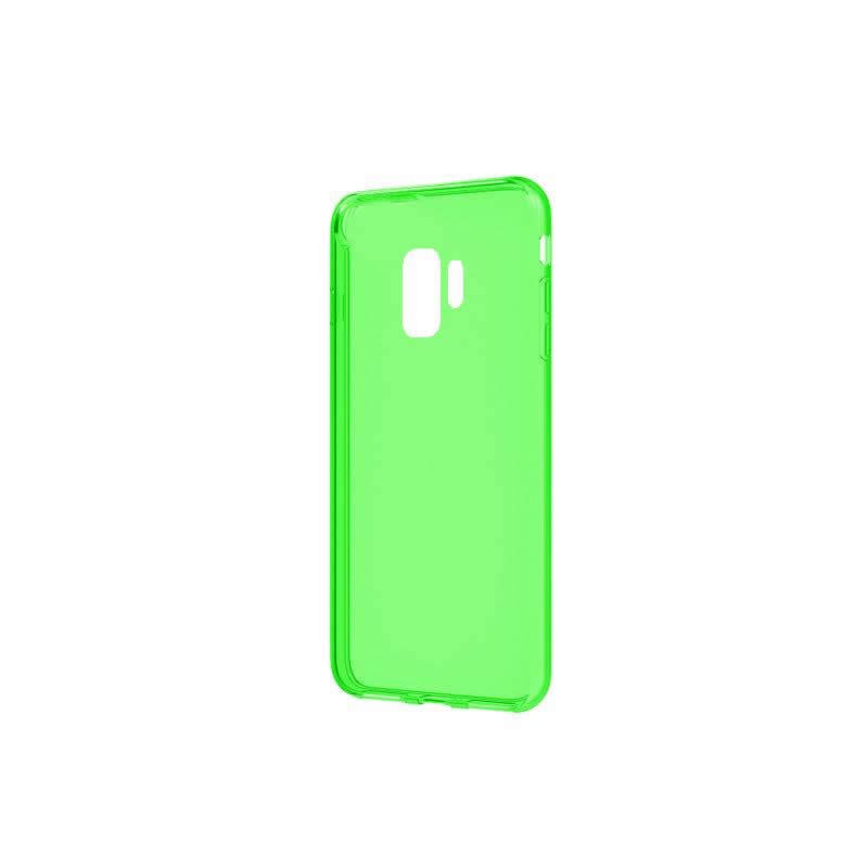 Case Vodafone Samsung S9 Ultra Slim Case TPU 0.3 green con supporto TPUSGS9FG