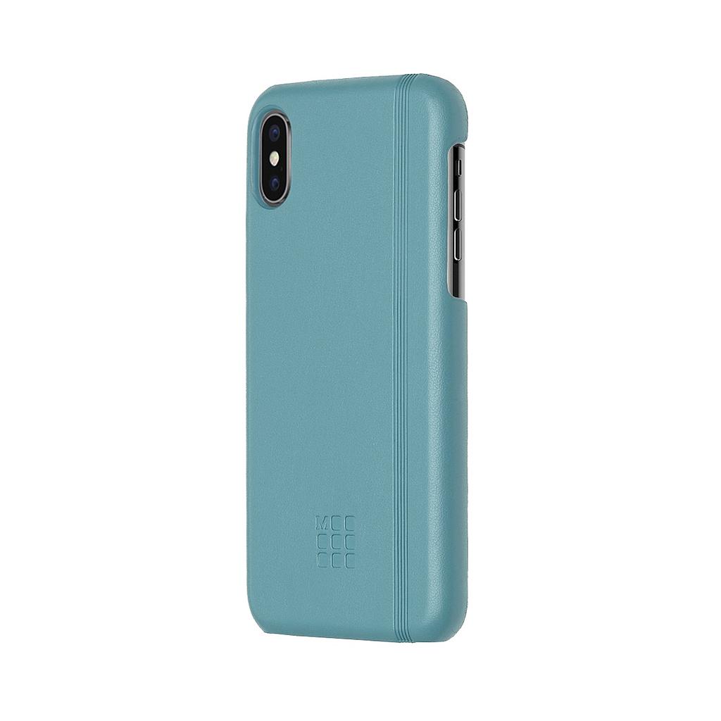 Case Moleskine iPhone X hard case blue MO2CHPXB35