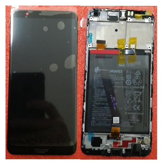 Huawei Display Lcd Honor 7X black with battery 02351PUU