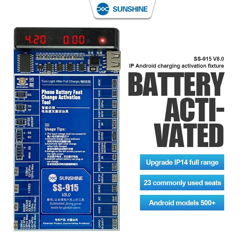 Sunshine Battery Activator iPhone and Android V2.0 (SS-916 Ultra)