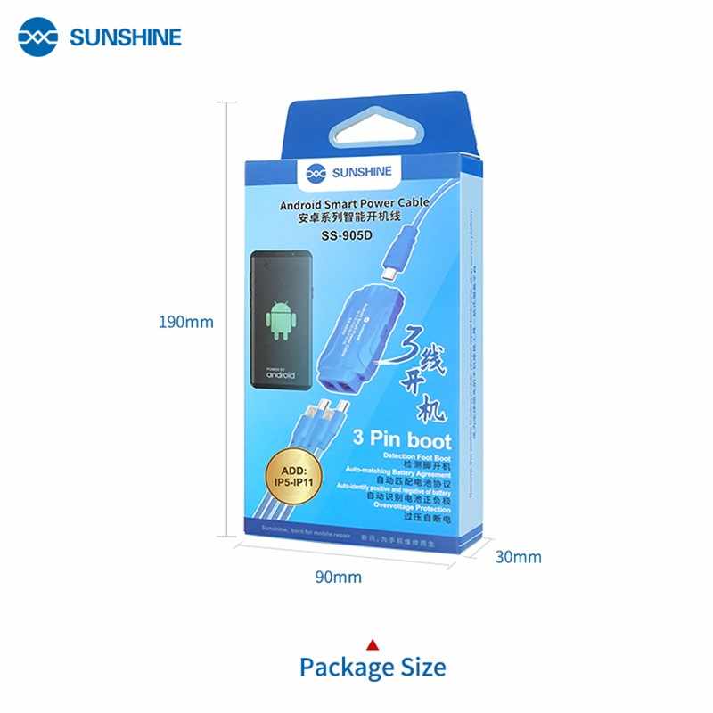 Sunshine Cavo Alimentazione Scheda Madre Android & iPhone (SS-905D)