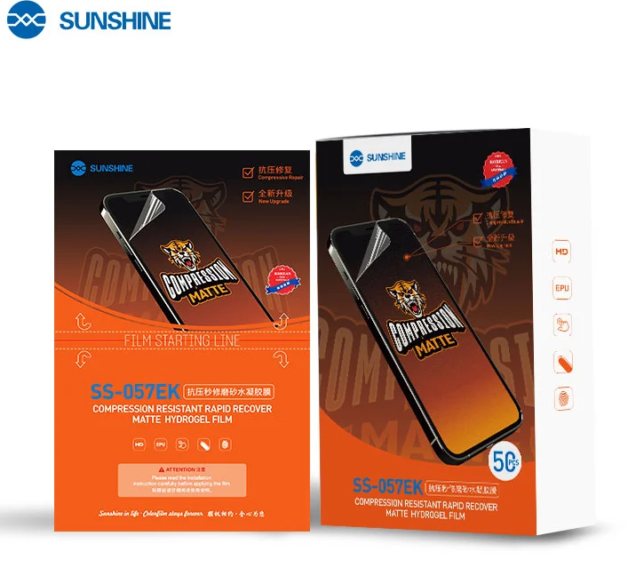 Sunshine Film Hydrogel EPU Matte Anti-Stress 50 pcs SS-057EK