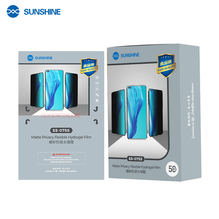 Sunshine Pellicola Hydrogel Opaca Privacy 50 Pz (SS-075S)