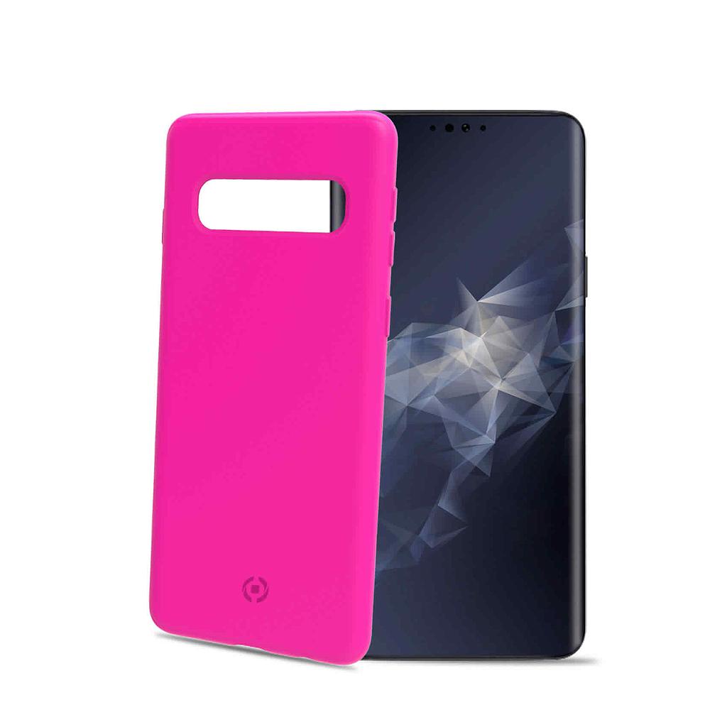 Case Celly Samsung S10 cover shock pink SHOCK890PK