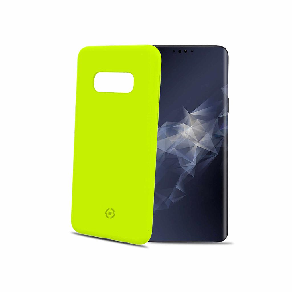 Case Celly Samsung S10e cover shock yellow SHOCK892YL