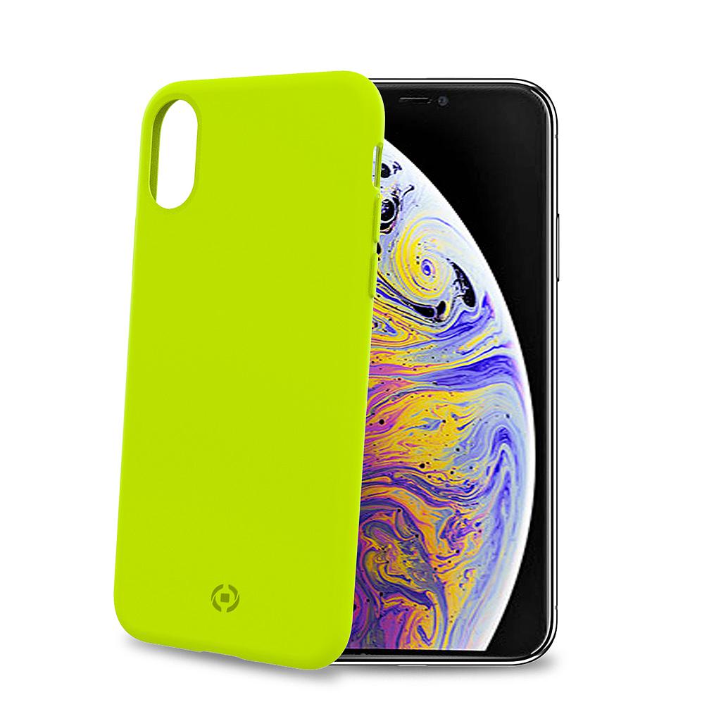 Case Celly iPhone Xs Max cover shock yellow SHOCK999YL