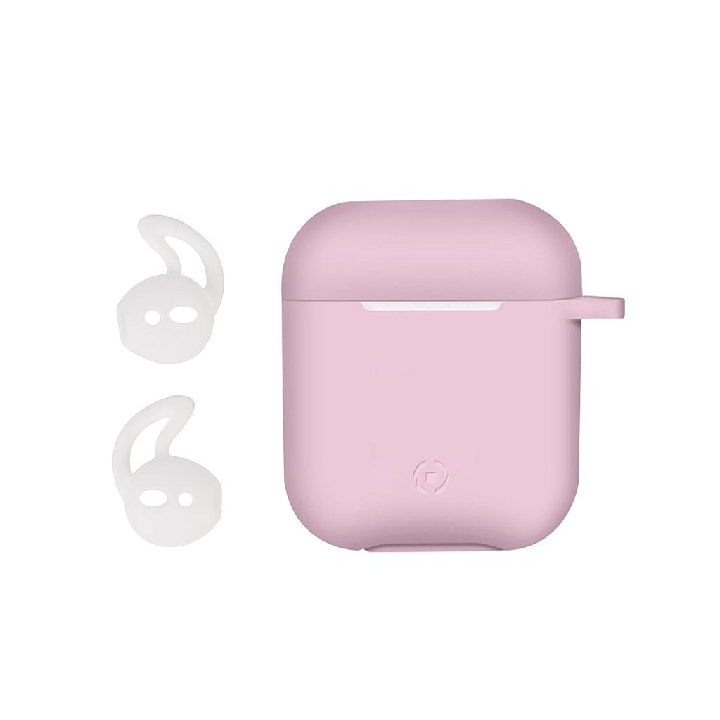Case Celly per Apple AirPods pink con archetti sportivi AIRCASEPK