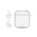 Case Celly per Apple AirPods white con archetti sportivi AIRCASEWH