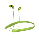 Celly Earphones Bluetooth stereo Bh Nec green BHNECKGN