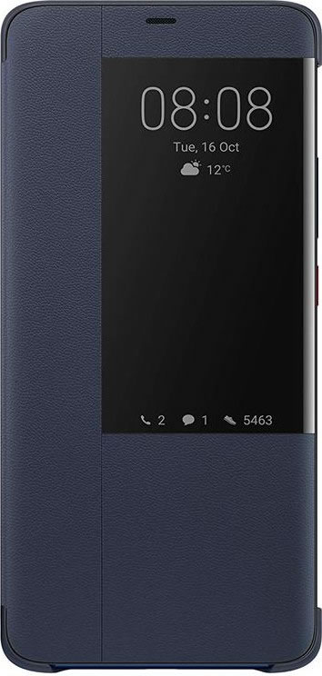 Custodia Huawei Mate 20 Pro smart view flip cover deep blue 51992624