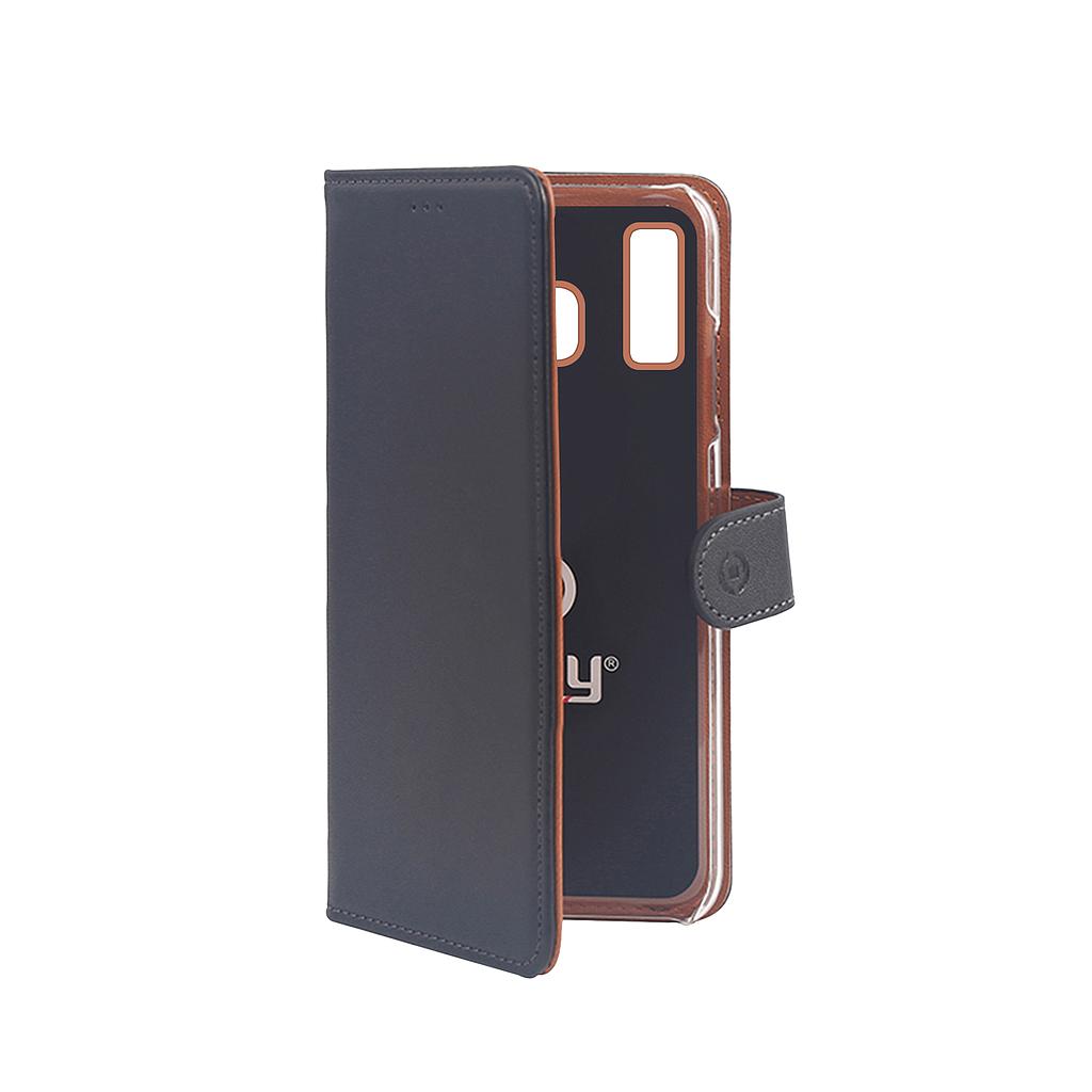 Case Celly Samsung A50, A50s, A30s wallet case black WALLY834