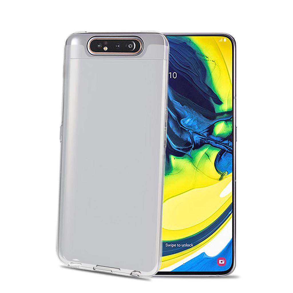 Celly Custodia Samsung A80 TPU Trasparente GELSKIN856