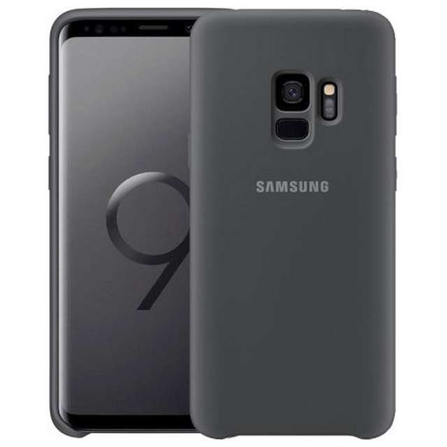 Custodia Samsung S9 Silicon cover black EF-PG960TBEGWW