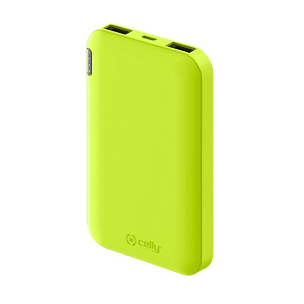 Celly power bank 5000 mAh yellow PBE5000YL