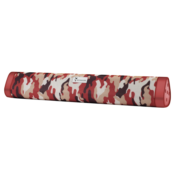 Techmade Soundbar wireless camouflage red TM-A15-CAMR