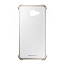 Case Samsung A5 2016 clear cover trasparent gold