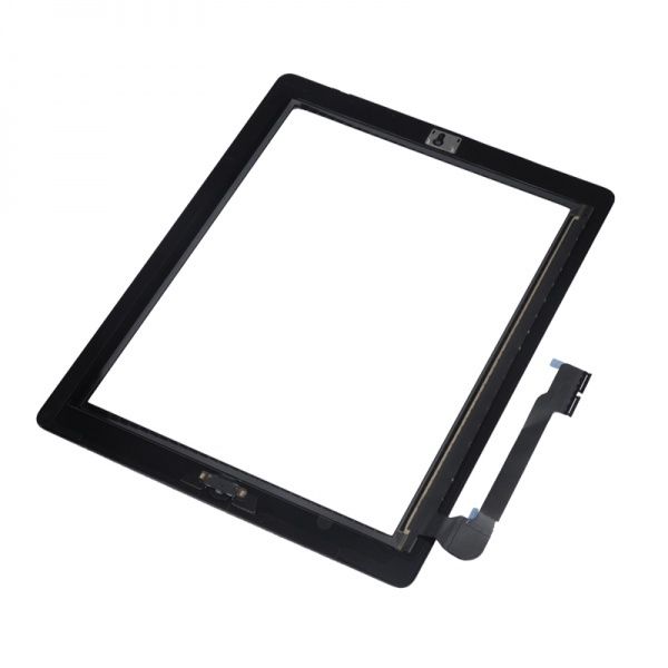 Touch per iPad 3 A1416 A1430 A1403, iPad 4 A1458 A1459 A1460 con tasto home black