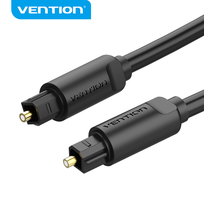 Vention Cable Audio optical fiber 2m black (BAEBH)