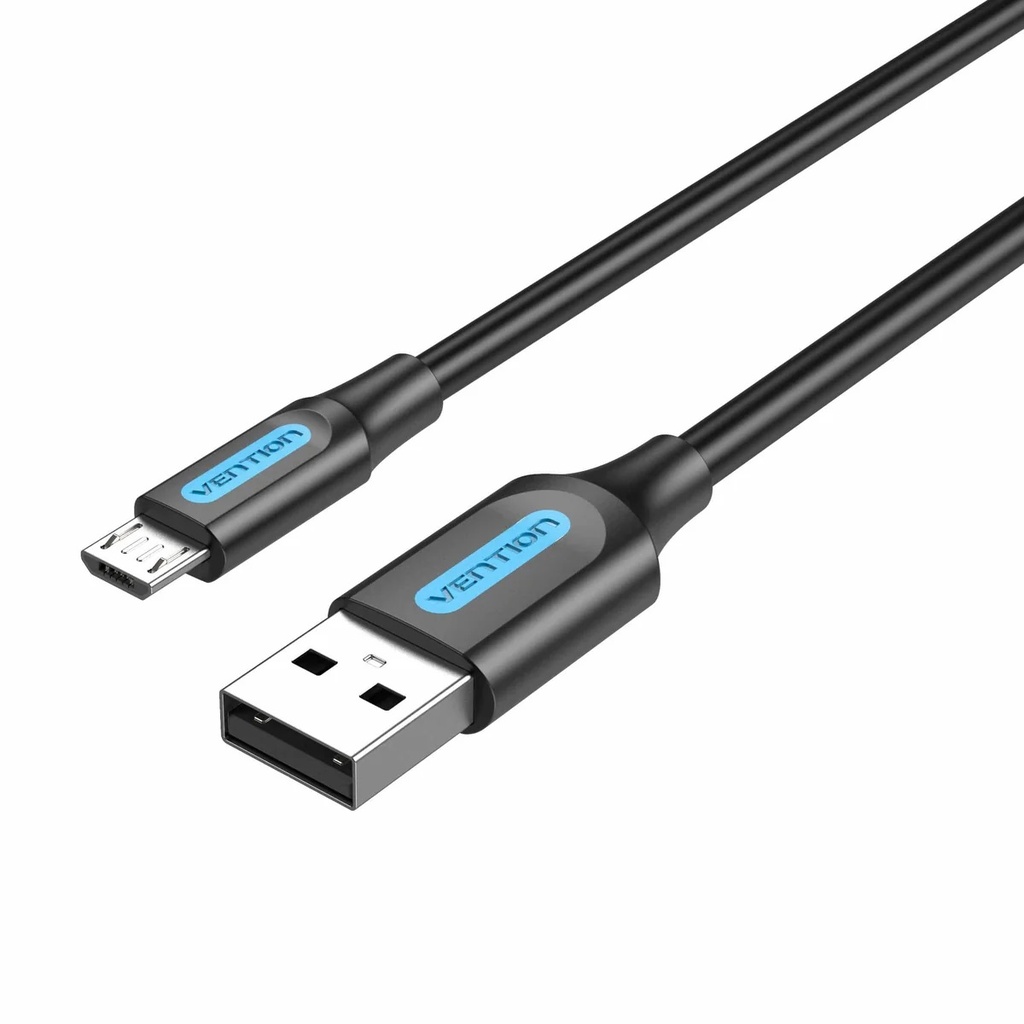 Vention Cavo Dati USB to Micro USB 3A PVC 2m black COLBH