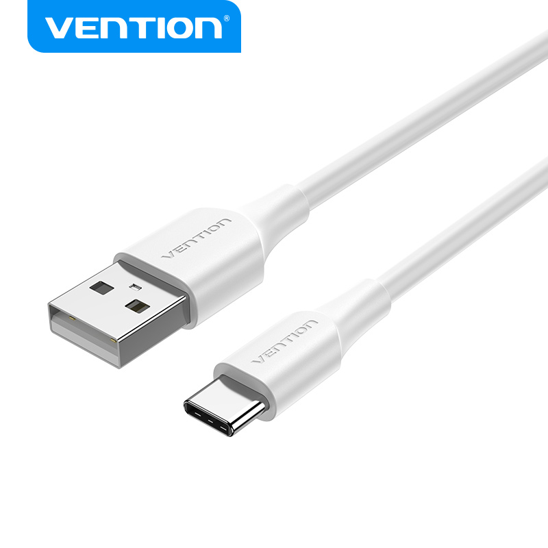 Vention Data Cable USB to Type-C 3A 1m white CTHWF