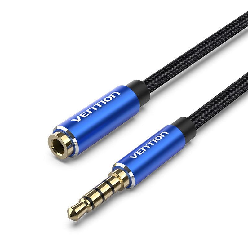 Vention Data Cable extension Jack 3.5mm male to female Black BHCLG