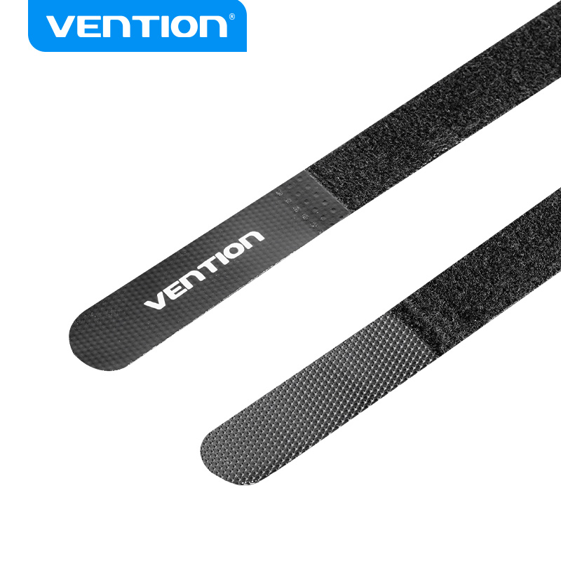 Vention Nastro in velcro 120mm black 10 pz KANB0-10