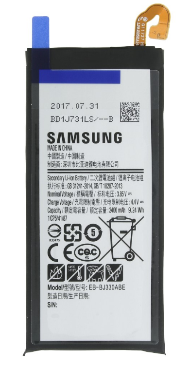Samsung Batteria Service Pack J3 2017 EB-BJ330ABE GH43-04756A