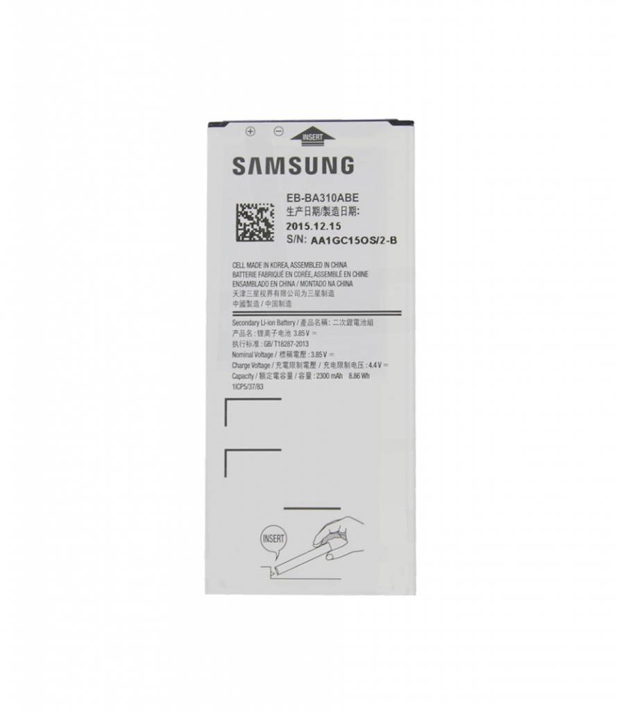 Samsung Battery Service Pack A3 2016 EB-BA310ABE GH43-04562B
