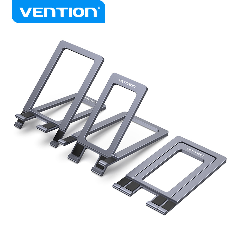 Vention Supporto Per Smartphone e Tablet Per Scrivania Aluminum Gray KCZH0