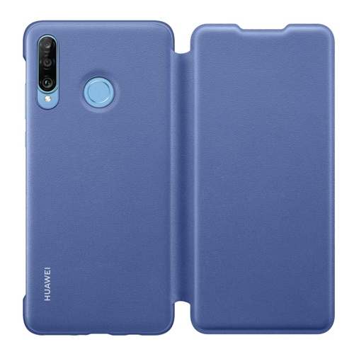 Custodia Huawei P30 Lite wallet cover blue 51993080