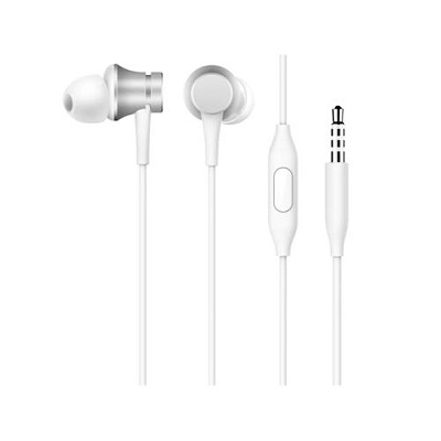 Xiaomi Auricolari Jack 3.5 mm Piston Silver ZBW4355TY