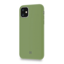 Custodia Celly iPhone 11 cover leaf green LEAF1001GN